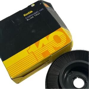 Kodak Carousel 140 Slide Tray Original Box Kodak Slide Show